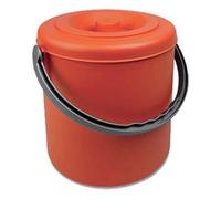 Stefanplast PATTUMIERA Eureka 15lt C/Cop Arancio, Come da Foto