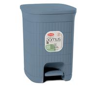 Stefanplast Pattumiera (20Lt) coperchio a pedale DOMUS HOME COLLECTION Smoky