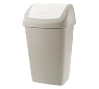Tontarelli Pattumiera Aurora 8101384ACE Coperchio basculante 25 L Tortora
