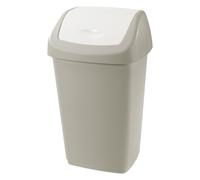 Tontarelli Pattumiera con Coperchio basculante AURORA Tortora 9 Litri - 8101386ACE