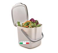 Pattumiera Umido Cucina 3L Pattumiera Sottolavello da Appendere con Coperchio