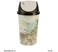 PATTUMIERA VINTAGE BIN LT.25 SORRENTO CON COPERCHIO BASCULANTE