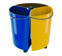 Pattumiere Rotanti Ecobin 3x11.7L Raccolta Differenziata