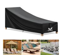 PATWING Copertura per Lettini da Giardino, Copertura Sdraio da Esternoo, Copri Lettino da Mare Impermeabile Anti UV, per sedia a sdraio e mobili da giardino (200*70*40/75cm)