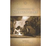 Paul A. Kottman Philosophers on Shakespeare (Copertina rigida)