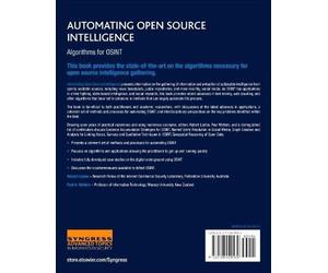 Paul A Watters Robert Layton Layton, Automating Open Source Intell (Tascabile)