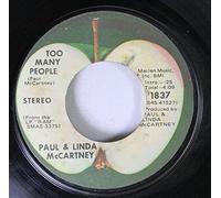 Paul and Linda McCartney - Paul and Linda McCartney 45 RPM Too Many People / Admiral Halsey/Uncle Albert