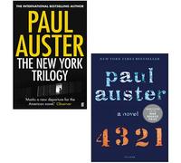 Paul Auster 2 Books Collection Set (The New York Trilogy, 4 3 2 1: A Novel)