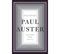 Paul Auster Groundwork (Tascabile)