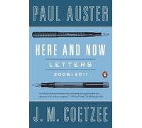 Paul Auster J. M. Coetzee Here and Now (Tascabile)