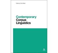 Paul Baker Contemporary Corpus Linguistics (Copertina rigida)