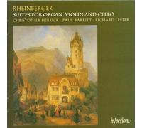Paul Barritt, Richard Lester, Christopher Herrick - Rheinberger: Suites for organ, violin and cello