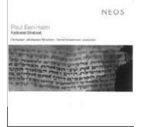 Paul Ben-Haim Kabbalat Shabbat (CD)