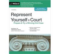 Paul Bergman Sara J Berman Represent Yourself in Court (Tascabile)