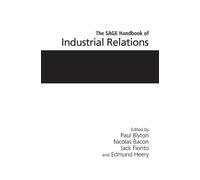 Paul Blyton The SAGE Handbook of Industrial Relations (Copertina rigida)