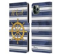 PAUL BRENT NAUTICO CUSTODIA COVER PORTAFOGLIO IN PELLE PER APPLE iPHONE TELEFONI