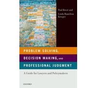 Paul Brest Linda Ham Problem Solving, Decision Making, and Professi (Tascabile)
