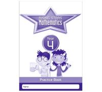 Paul Broadbent Rising Stars Mathematics Year 4 Practice Book (Tascabile)