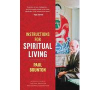 Paul Brunton Instructions for Spiritual Living (Tascabile)