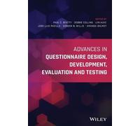 Paul C. Beatty Advances in Questionnaire Design, Development, Evalua (Tascabile)