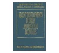 Paul C. Cheshir Recent Developments in Urban and Regional Eco (Copertina rigida)