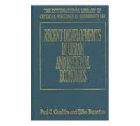 Paul C. Cheshir Recent Developments in Urban and Regional Eco (Copertina rigida)