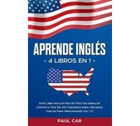 Paul Car Aprende Inglés (Tascabile)