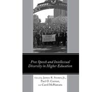 Paul Carrese Free Speech and Intellectual Diversity in Higher (Copertina rigida)