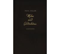 Paul Celan Mohn und Gedächtnis: Gedichte (Copertina rigida)