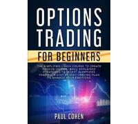 Paul Cohen Options Trading for Beginners (Tascabile)
