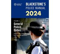 Paul Connor Elliot Gold Glenn H Blackstone's Police Manuals Volume 3 (Tascabile)