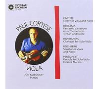 Paul Cortese Viola Works by Crystal Records