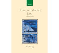 Paul Craig EU Administrative Law (Tascabile)