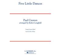 Paul Creston-Five Little Dances-Score & Parts