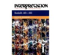 Paul D. Hanson Isaiah 40-66 (Copertina rigida)