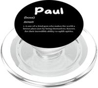 Paul Definition Personalized Name Custom Costume For Pauls PopSockets PopGrip per MagSafe