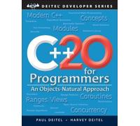 Paul Deitel Harvey Deitel C++20 for Programmers (Tascabile)
