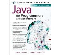 Paul Deitel, Harvey Deitel – Java for Programmers: With Generative AI – Tascabile