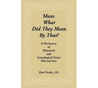Paul Drake More What Did They Mean by That (Copertina rigida)