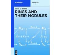 Paul E. Bland Rings and Their Modules (Copertina rigida) De Gruyter Textbook