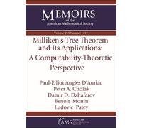 Paul-Elliot Angles D'Auri Milliken's Tree Theorem and Its Applicati (Tascabile)