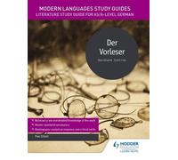 Paul Elliott Modern Languages Study Guides: Der Vorleser (Tascabile)