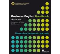 Paul Emmerson Business English Handbook: Advanced - The whole (Copertina rigida)