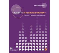 Paul Emmerson Business Vocabulary Builder: The words & phrase (Copertina rigida)