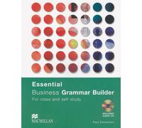 Paul Emmerson Essential Business Grammar Builder: For class a (Copertina rigida)