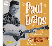 Paul Evans Sitting in the Back Seat: Complete Masters 1957-1962 (CD) Album