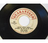 PAUL EVANS - sitting in the back seat / worshipping an idol 45 rpm single