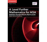 Paul Fannon Ste A Level Further Mathematics for AQA Statistics Stude (Tascabile)
