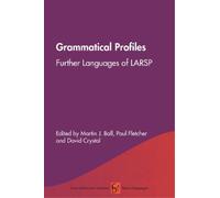 Paul Fletcher Grammatical Profiles (Copertina rigida)