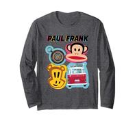 Paul Frank Camper Adventure Julius Monkey Worry Bear Maglia a Manica